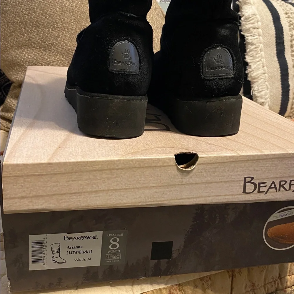 Black Women's Boots - Picture 3 of 3